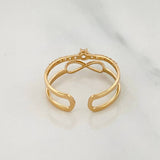 Anillo Infinito Churumbela 1.8 g / T7 1/4 Oro Amarillo 18K