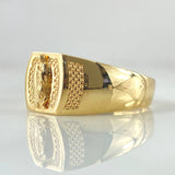 Anillo Virgen de Guadalupe 4gr / T10 1/4 / Oro Amarillo 18K *