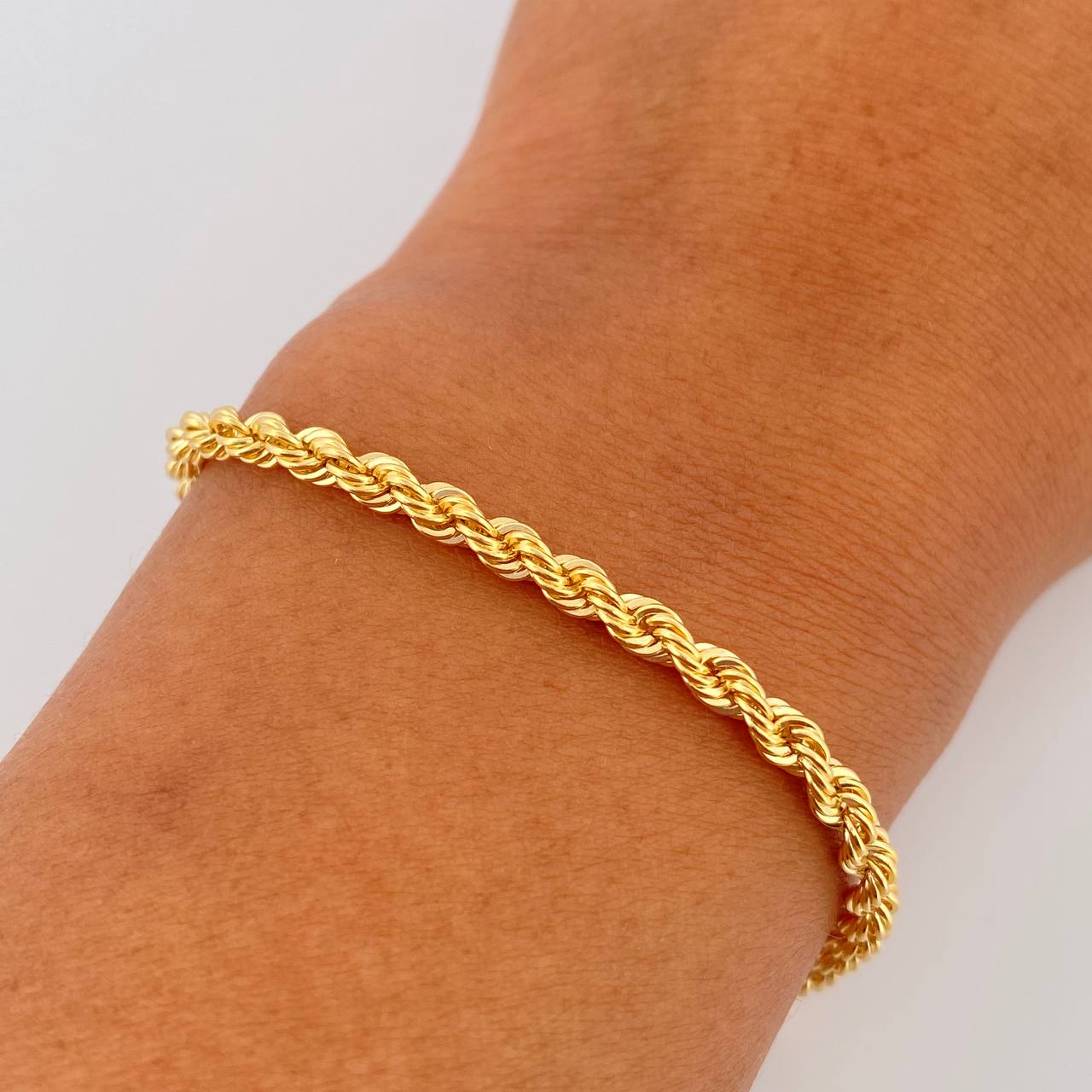 Pulso Lazo 2.95gr / 19.5cm / 3.1mm Oro Amarillo +3 18K $