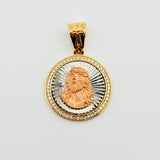 Dije Jesús Sacramentado 5.6gr / 3.3cm / Tres Oros 18K ©