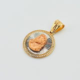 Dije Jesús Sacramentado 5.6gr / 3.3cm / Tres Oros 18K ©
