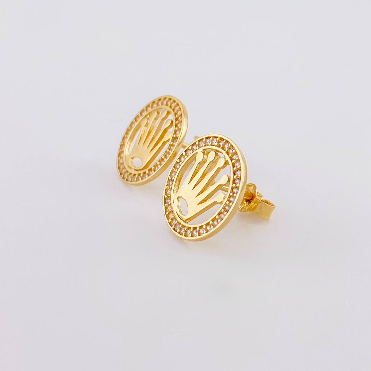 Topos Corona 2.85g / 14mm Oro Amarillo 18K
