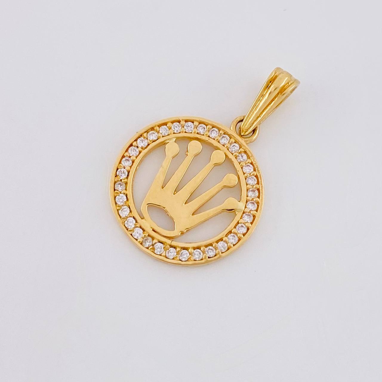 Dije Corona 1.55g / 2.2cm Oro Amarillo 18K