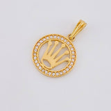 Dije Corona 1.55g / 2.2cm Oro Amarillo 18K
