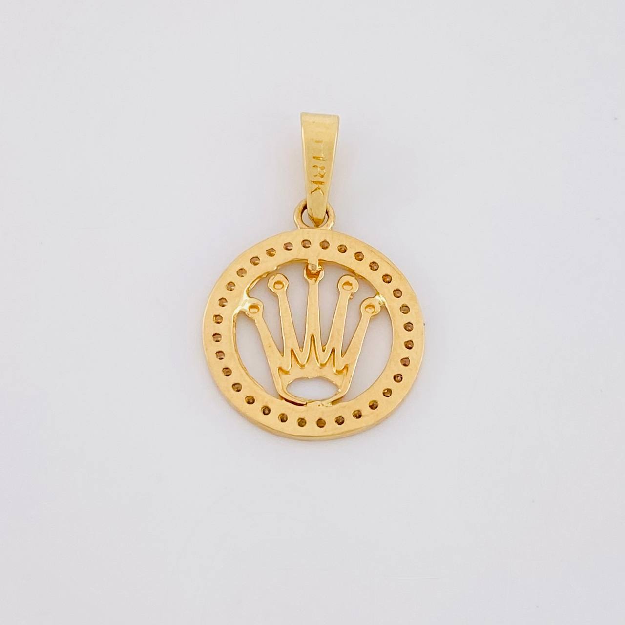 Dije Corona 1.55g / 2.2cm Oro Amarillo 18K