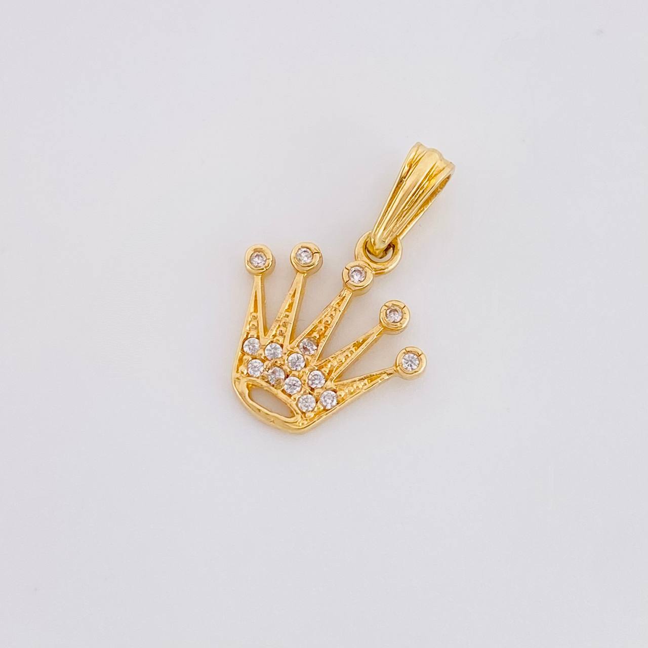 Dije Corona 1.1g / 1.9cm Oro Amarillo 18K