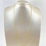 Cadena China 4.1gr / 60cm / 1.6mm Oro Amarillo +0 18K *