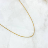Cadena China 4.05gr / 60cm / 1.7mm Oro Amarillo +0 18K ©