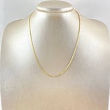 Cadena China 2.45gr / 45cm / 1.5mm Oro Amarillo +1 18K *