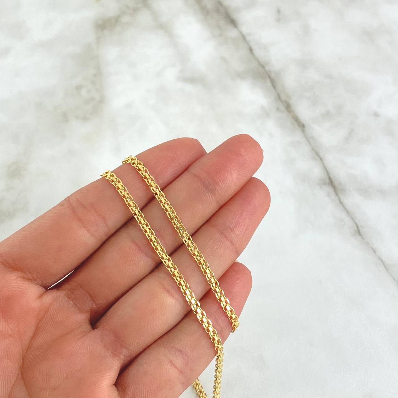 Cadena China 7.45 g / 50.5 cm / 2.5 mm Oro Amarillo 18K