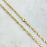 Cadena China 7.4gr / 60cm / 2.4mm Oro Amarillo +0 18K