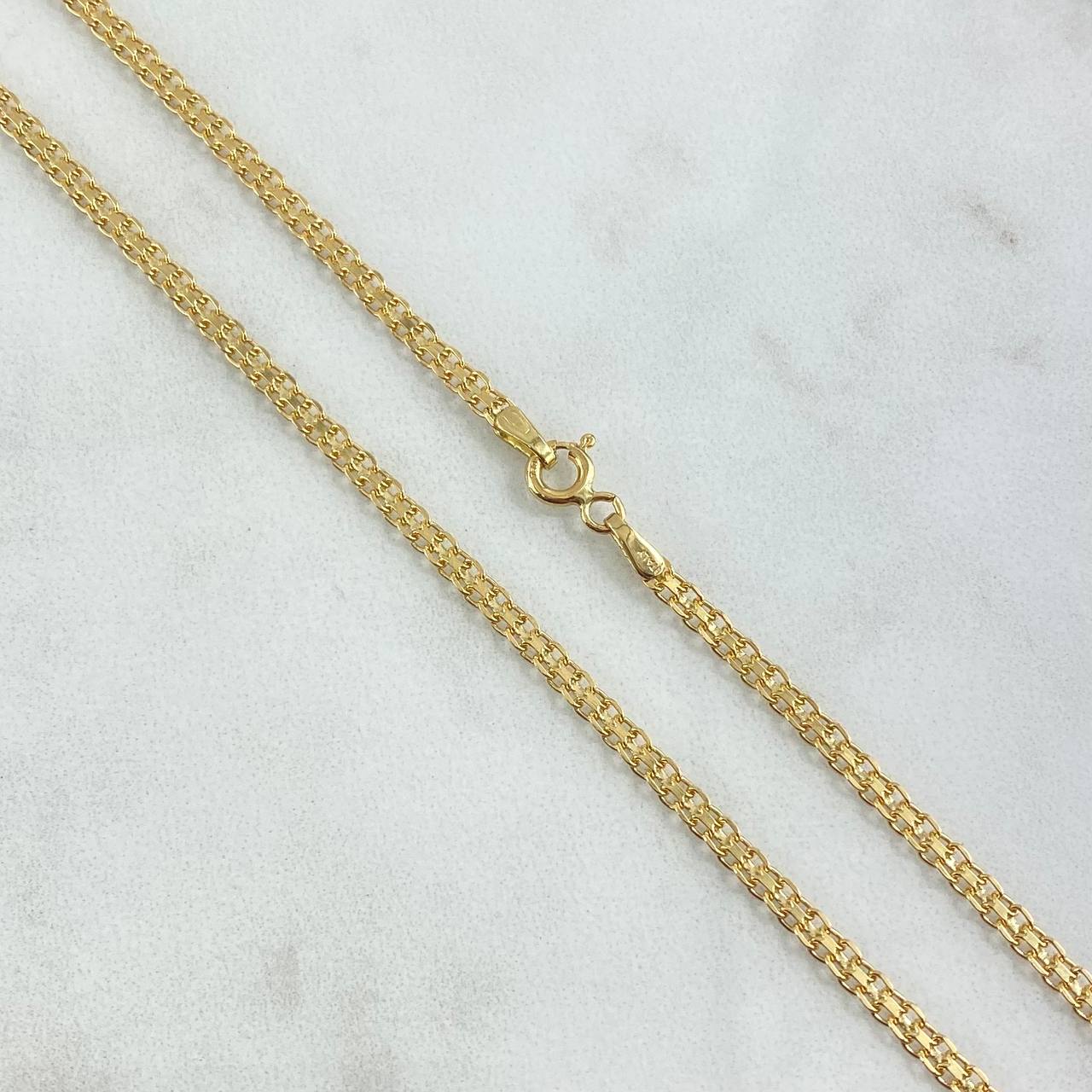 Cadena China 7.74 g / 50.8 cm / 2.5 mm Oro Amarillo 18K
