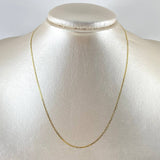 Cadena Escalera 1.55gr / 40cm / +3 Oro 18K ©