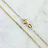 Cadena Escalera 1.55gr / 40cm / +3 Oro 18K ©