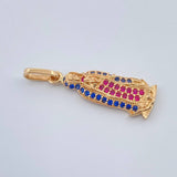 Dije Virgen De Guadalupe 1.8gr / 2.8cm / Oro Amarillo 18K &