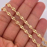 Cadena GC 7.6gr / 54.6cm / Oro Amarillo 18K $