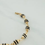 Pulso Rustico Barril 6.2 g / 21 cm / 5 mm Oro Amarillo 18K