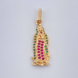 Dije Virgen De Guadalupe 1.8gr / 2.8cm / Oro Amarillo 18K &