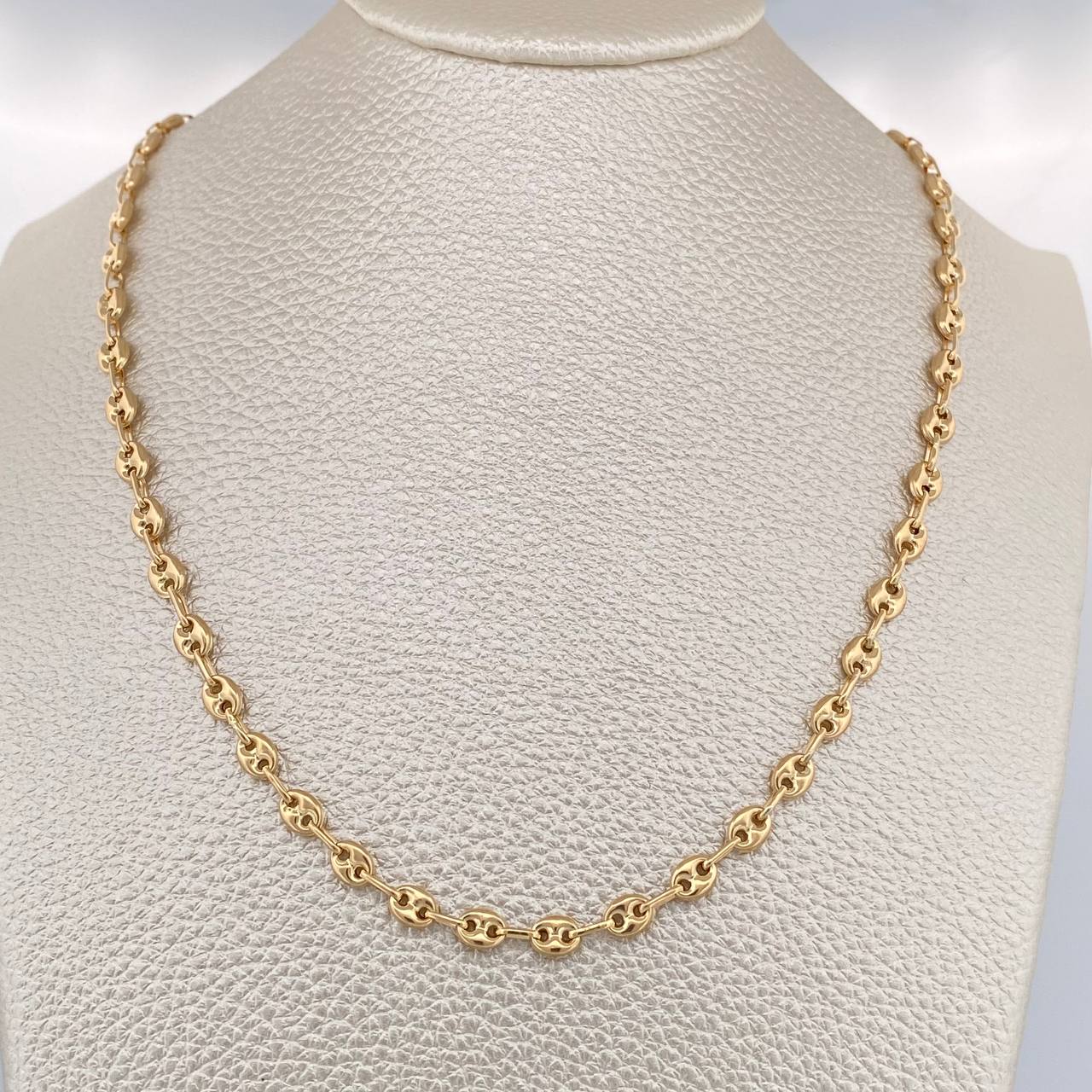 Cadena GC 7.6gr / 54.6cm / Oro Amarillo 18K $