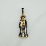 Dije Santa Muerte 6.5 g / 4.6 cm Tres Oros 18K