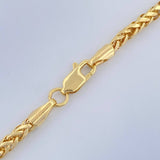 Cadena Franco 7.65gr / 61.5cm / Oro Amarillo +3 14K Italy $