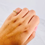 Anillo GC Diamantado 0.75g / T4 Oro Amarillo 18K