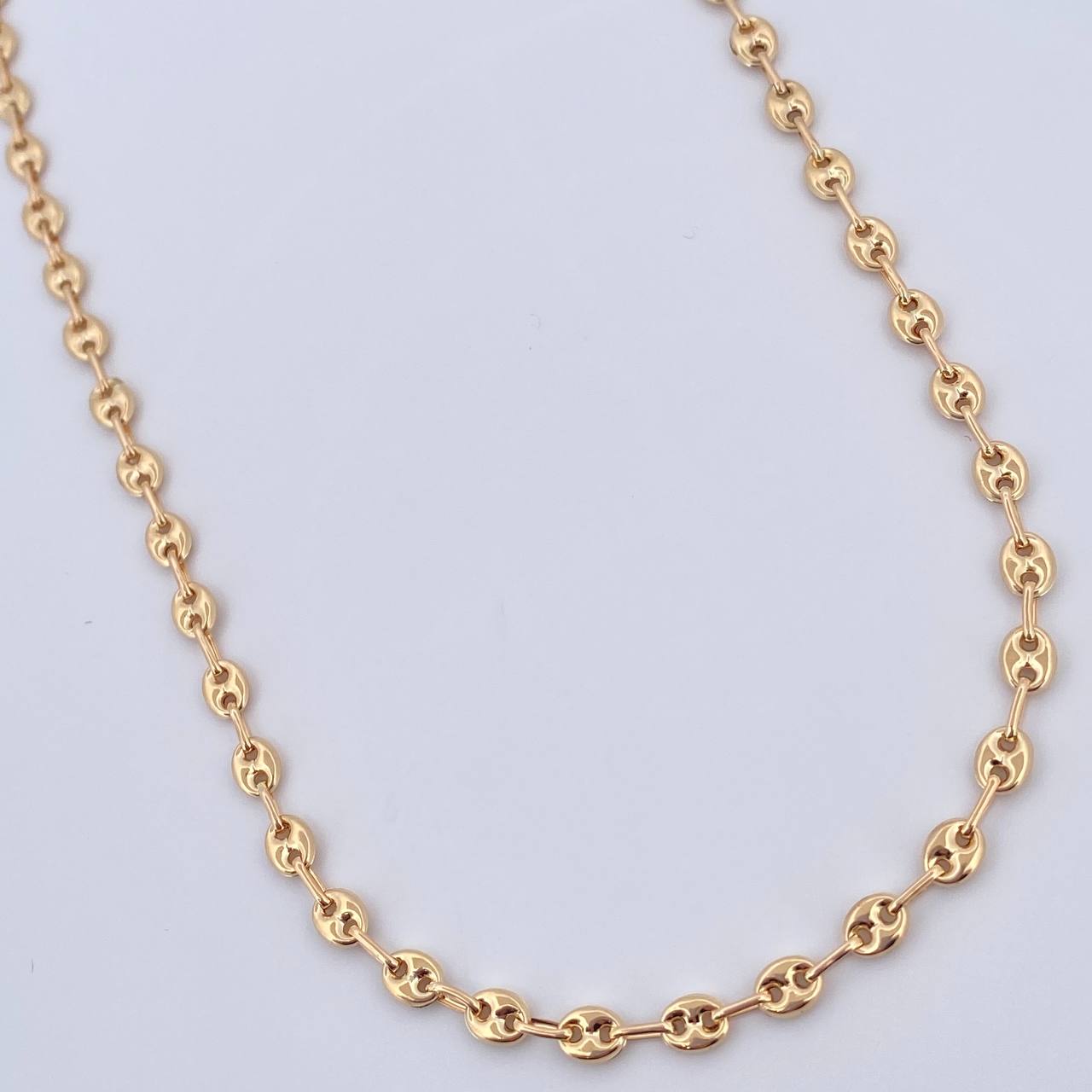 Cadena GC 7.6gr / 54.6cm / Oro Amarillo 18K $