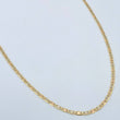 Cadena Escalera Plana 1.25gr / 40cm / 1.4mm Tres Oros +3 18K %
