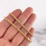 Tobillera Lazo 2.35g / 25.1cm / 2.7mm Oro Amarillo 18K
