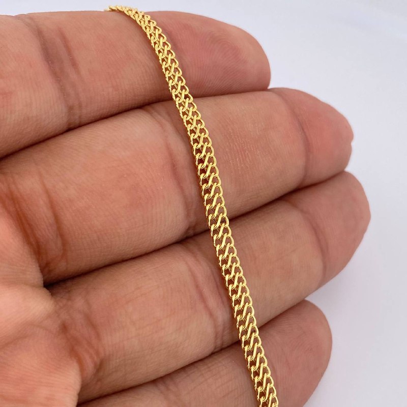 Pulso Sedusa 2.25gr / 18.8cm / +3 Oro 18K &