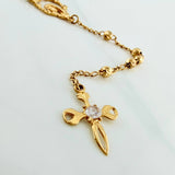 Rosario Virgen Milagrosa 7.95 g / 58.8 cm / 1.6 mm Oro Amarillo 18K