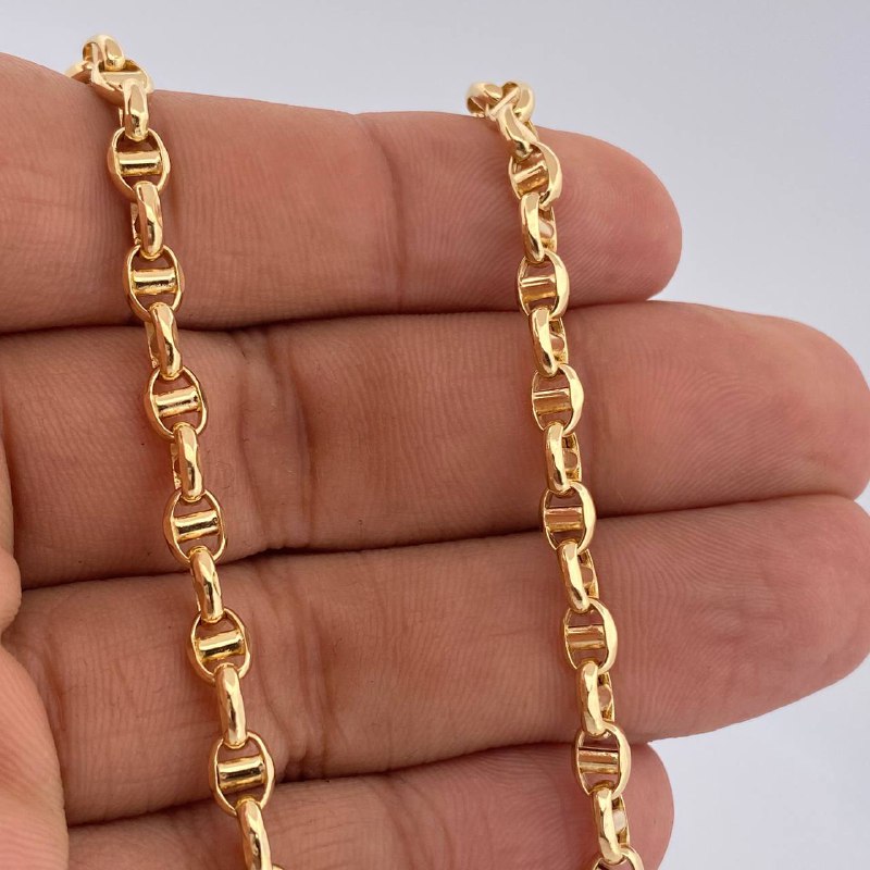 Cadena Marinera 14.9gr / 60cm / Oro Amarillo +3 18K &