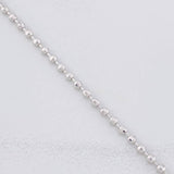 Pulso Militar 5.6g / 19.8cm / 2.9mm Oro Blanco 18K