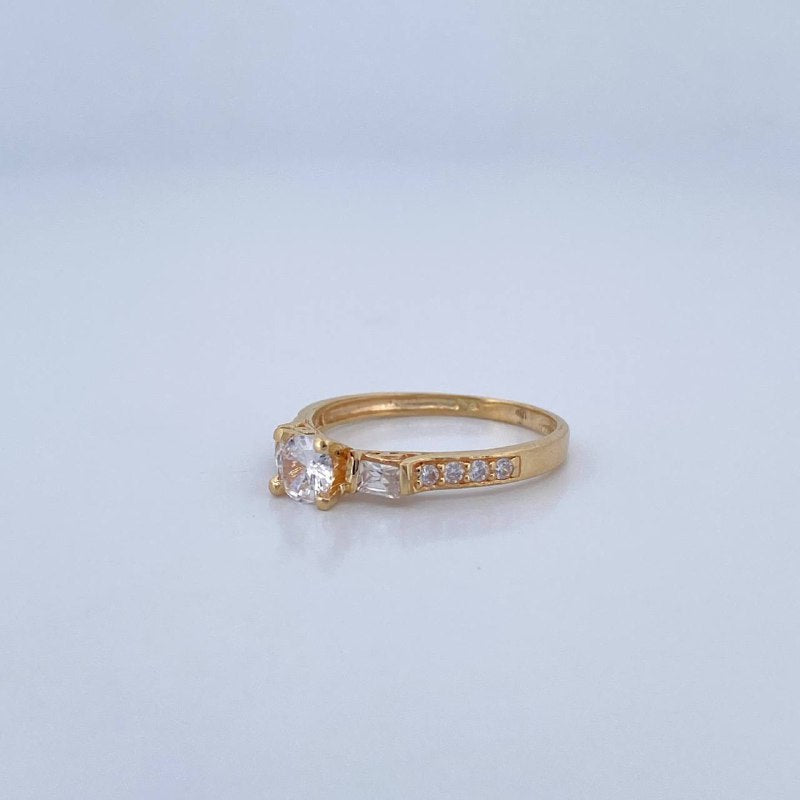 Anillo Churumbela Trio 2.1gr / T6 1/2 / Oro 18K &