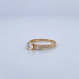 Anillo Churumbela Trio 2.1gr / T6 1/2 / Oro 18K &