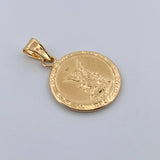 Dije Angel De La Guarda 1.2gr / 2.4cm / Oro Amarillo 18K &