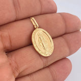 Dije Virgen Milagrosa 1.6gr / 3.2cm / Oro Amarillo 18K &