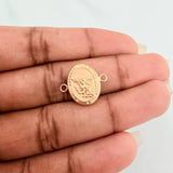 Herraje Arcangel San Miguel 0.95gr / 1.8cm / Oro Amarillo 18K %