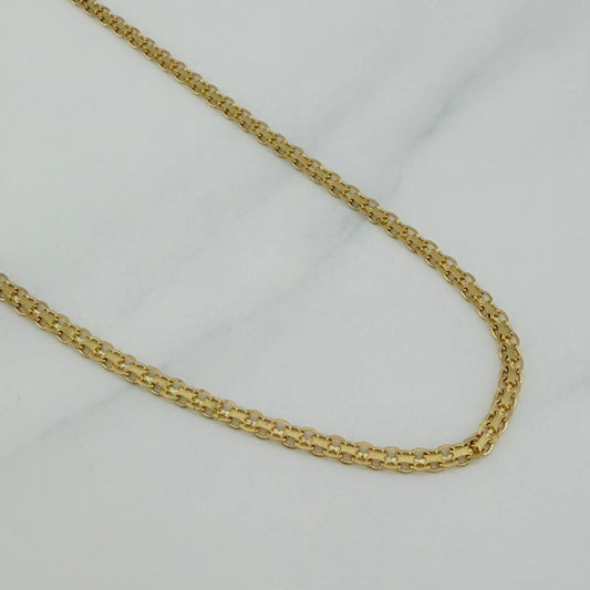 Cadena China 8 g / 72.2 cm / 2.43 mm Oro Amarillo 18K
