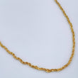 Cadena Veneciana Trenzada 3.15gr / 44.5cm / Oro Amarillo +3 18K $