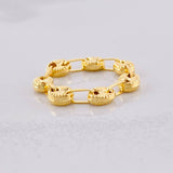Anillo GC Diamantado 0.75g / T4 Oro Amarillo 18K