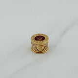 Herraje Medusa 5.4 g / 1.3 cm Oro Amarillo 18K