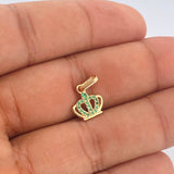 Dije Corona 0.6gr / 1.6cm / Oro Amarillo 18K &