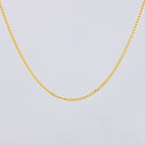 Cadena Mini Cubana 4.75g / 50cm / 1.47mm Oro Amarillo 18K