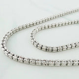 Cadena Ice 15.75 g / 60.5 cm / 2.35 mm Oro Blanco 18K