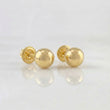 Topos Bola Lisa 0.6 g / 5 mm Oro Amarillo 18K