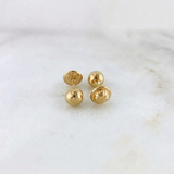 Topos Bola Lisa 0.5g / 5mm Oro Amarillo 18K