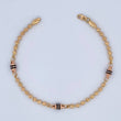 Pulso Rustico Tipo Militar 6.9gr / 20cm / Oro 18K &