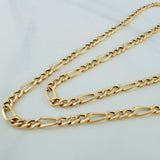 Cadena Figaro 17.4 g / 60.8 cm / 5.55 mm Oro Amarillo 18K
