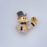 Herraje Pato Inspirado 4.3gr / 2.4cm / Tres Oros 18K $